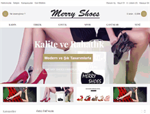 Tablet Screenshot of merryshoes.com